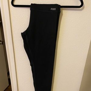 Full length Victoria’s secrecy pink leggings